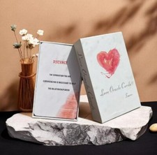 Love Oracle Cards Guidance  Inspiration Deck Pink Heart Design 54 Cards