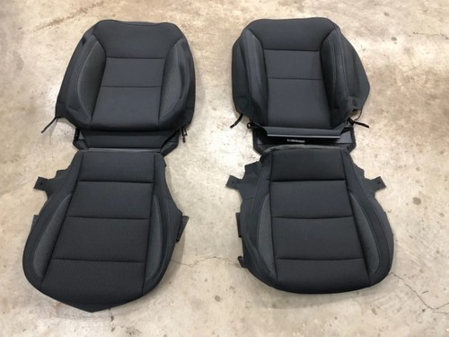 2021 2022 FACTORY OEM ORIGINAL BLACK CLOTH SEAT COVERS GMC YUKON - Picture 10 of 10