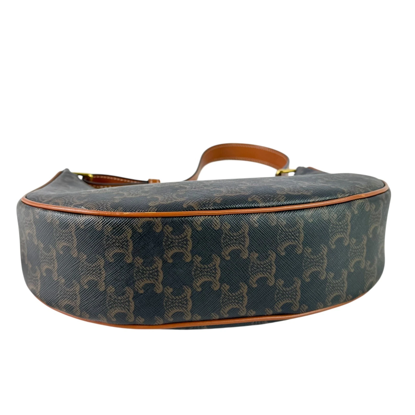 Borsa CELINE Ava in tela trionfo e pelle di vitello Made in Italy autenticata