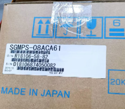 1PC New Yaskawa SGMPS-08ACA61 Servo Motor In Box
