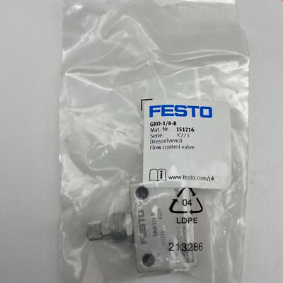 1PC New FESTO GRO-1/8-B 151216 Solenoid Valve Free Shipping GRO18B151216
