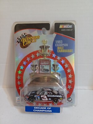 Dale Earnhardt #3 Winners Circle Decade Of Champions 1993 Champion Diecast 1:64