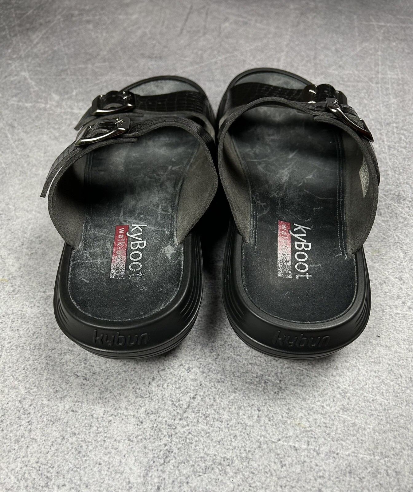 Kybun Glarus Women’s Flip Flop Sandals Walk On Air Orthopaedic Shoes US