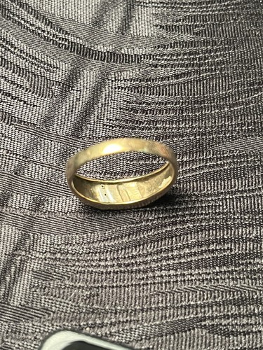 Ring 10 Karat Gelbgold schwarzer Onyx und Diamant Größe 13,5 *gebrochener Schaft* - Bild 14 von 17