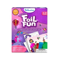Skillmatics Art & Craft Activity - Foil Fun Unicorns & Princesses, No Mess Ar...