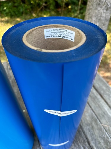 50 YD Roll x15" Fashion Film HTV Heat Transfer Vinyl Iron On EasyWeed Royal Blue