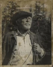 1972 Press Photo Leon Ames as a Mountain Man in "Toklat" - mja58723