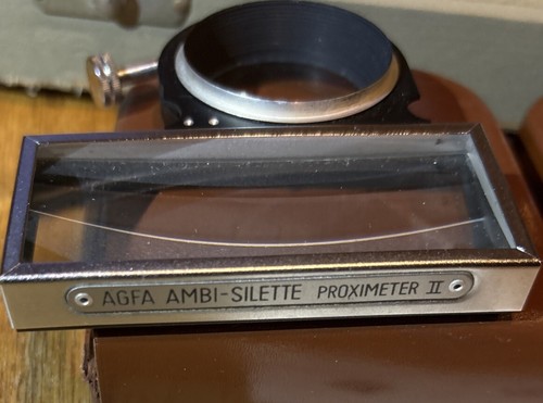 Agfa Ambi Silette analoge Sucherkamera 35 mm System Objektive Proximeter * GETESTET - Bild 22 von 24