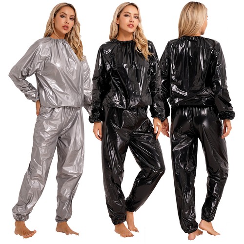 Unisex Garnitur Top Zestaw Stroje treningowe Spodnie wyszczuplające Spodnie Siłownia Sweter - Zdjęcie 1 z 27