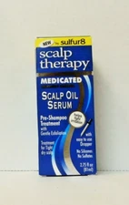 Sulfur 8 scalp therapy Medicated Dandruff Control Scalp Oil Serum 2.75 oz