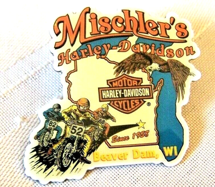 HARLEY DAVIDSON MISCHLER S H.D. BEAVER DAM WI. DEALER COLLECTIBLE