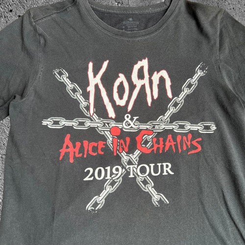 Vintage 00s Korn Alice In Chains Band T-Shirt Bang T - Bild 6 von 7