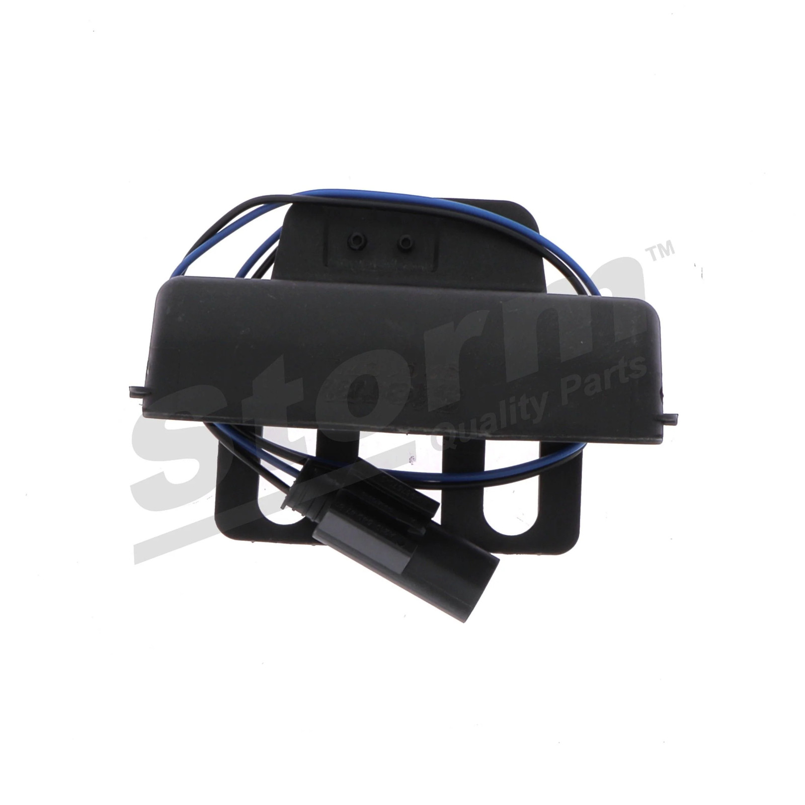 Moteur de coffre central pour Smart Fortwo 2009-2015 en ABS noir