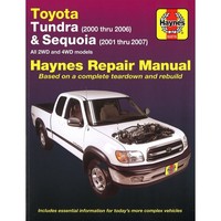 Toyota Tundra Sequoia 2000-2007 Workshop Manual Haynes