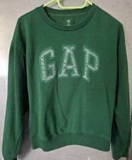 GAP Kids Sweatshirt Pullover Grün Logo Gr. X...