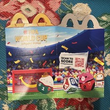 McDonald  s FIFA World Cup Squishmallows Happy Meal Box