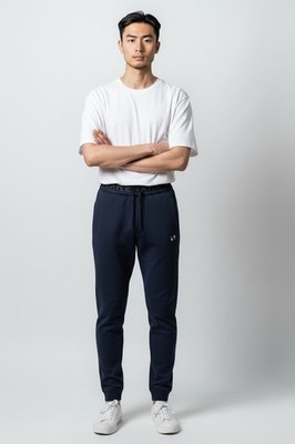 NWOT TLF Apparel GTS Twill Tech Joggers - Blue Nights - Size Small
