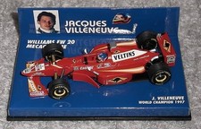 Williams FW20 1/43 Scale Model 1998 Jacques Villeneuve F1 Car New