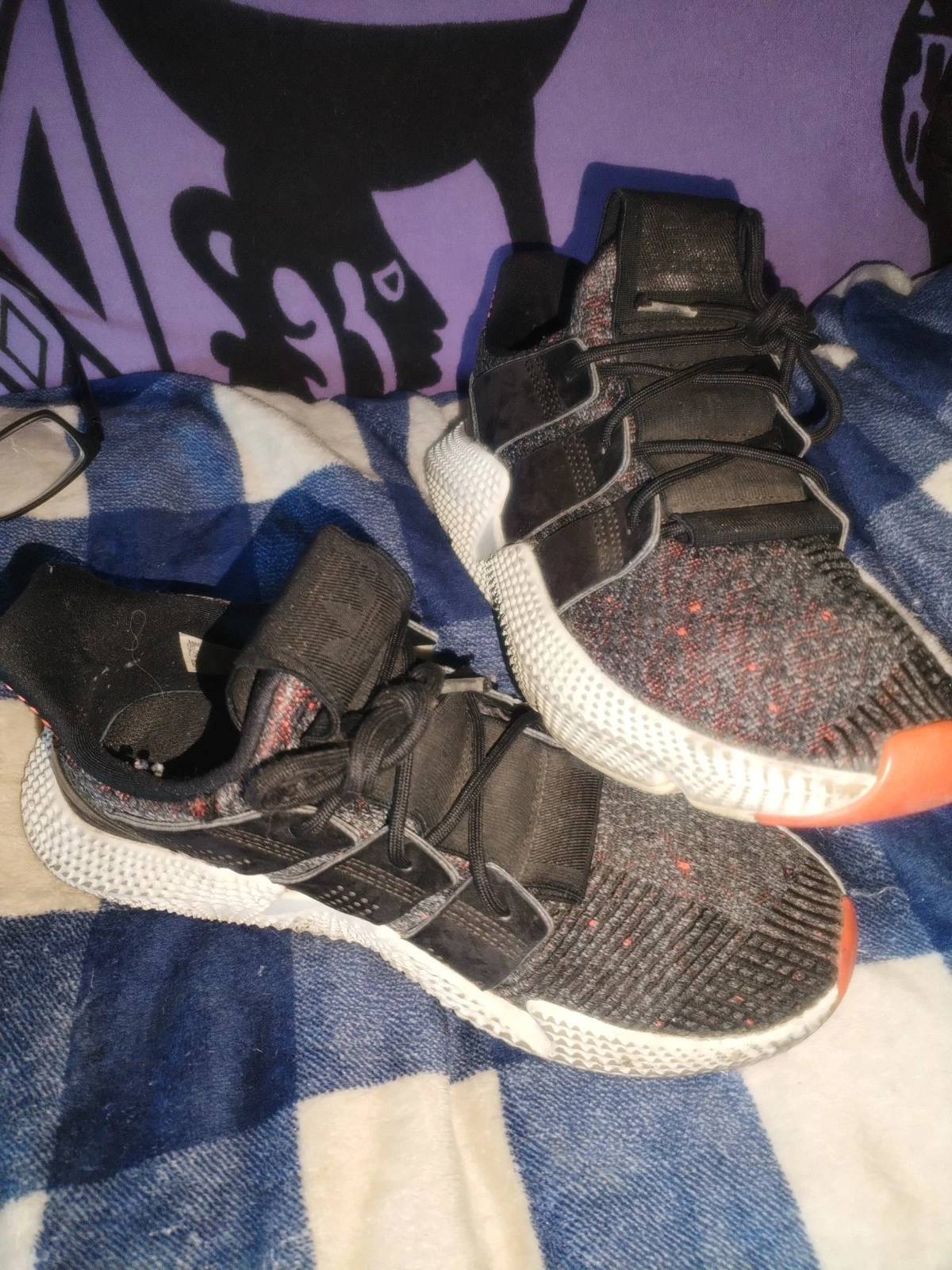 SCARPE DA GINNASTICA UOMO ADIDAS PROPHERE UK7 PREZZO AL PUBBLICO 200 £ = ORA SOLO 25 £ ??? SPEDIZIONE GRATUITA