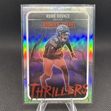 2025 Panini Rookies & Stars - Thrillers Rome Odunze #13 Silver