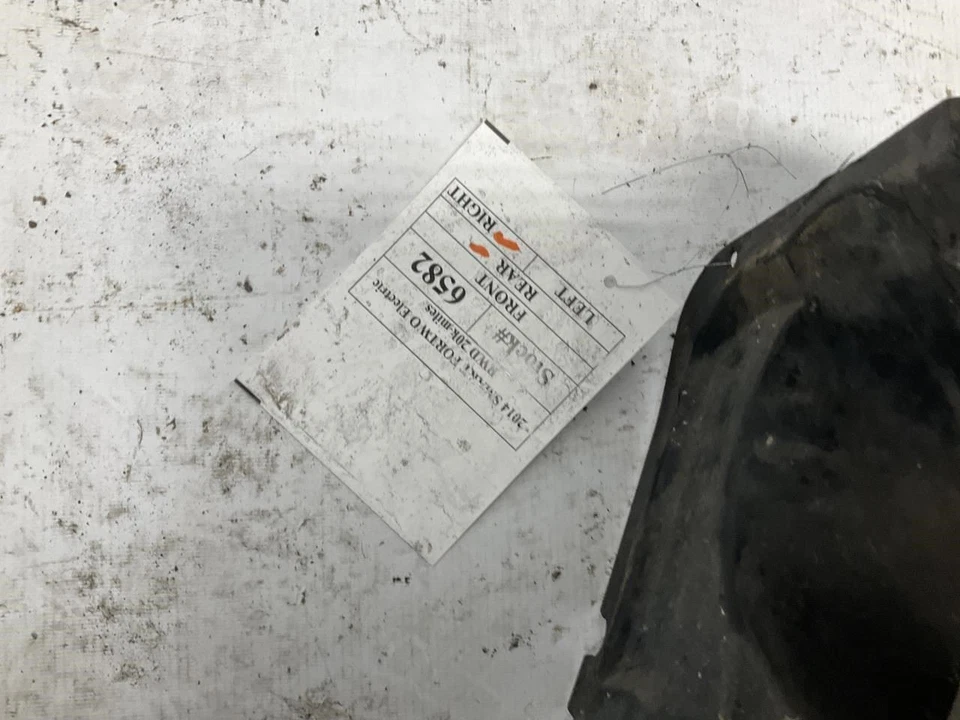 08-16 Smart Fortwo Rear Right Fender Liner Splash Shield T - Image 4 of 4