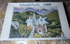 Schmidt 6000 Piece Puzzle - Neuschwanstein Castle 02761 - Rare - SEALED