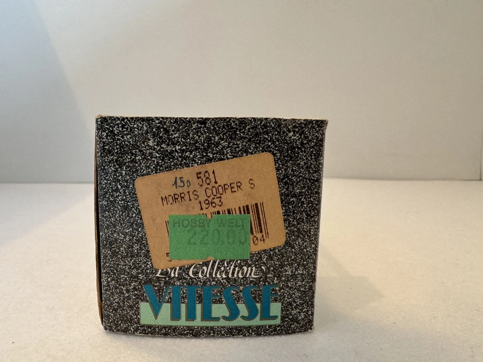 Vitesse Morris Mini Cooper S 1:43 verde chiaro tetto bianco box originale prima  - Immagine 3 di 4