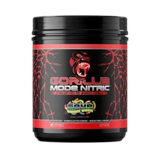 Gorilla Mode Nitric Upgraded Stimulant Free Pre-Workout – Best Tasting and Mo...
