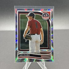 Luke Billings 2024 Panini USA Baseball Stars & Stripes Silver Lighting Holo /30