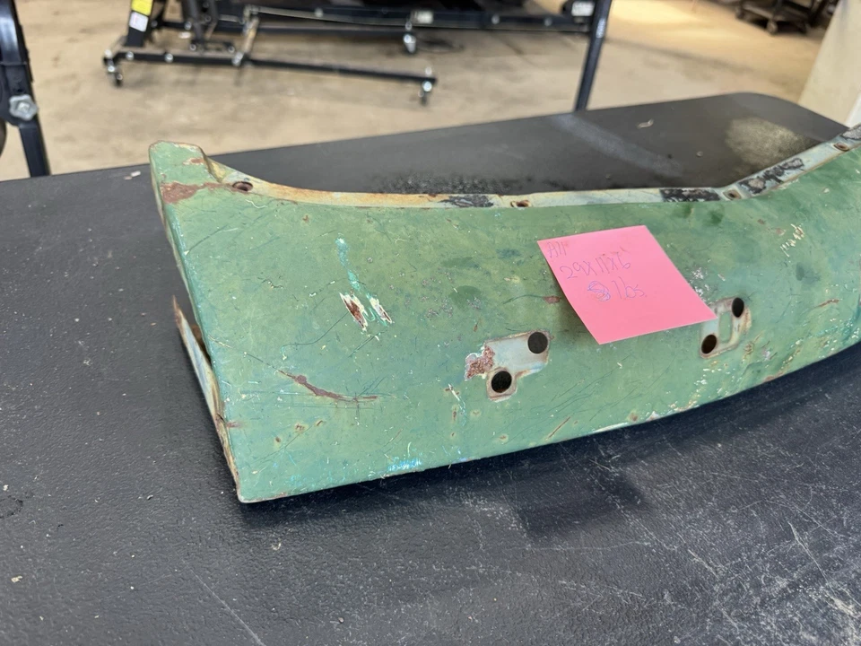 1948 1949 1950 Ford F1 F2 F3 Front Nose Valance Panel Original Vintage - Image 4 of 4