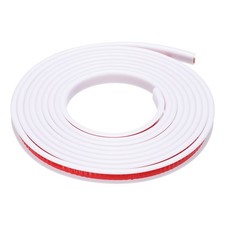 U-Shape Edge Banding, 9.8Ft x 9mm TPE Self-Adhesive Veneer Edging White