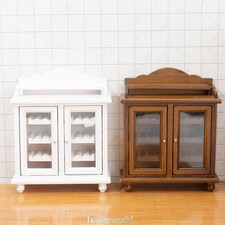 Armario de vino miniatura para casa de muñecas 1:12 armario comedor muebles accesorios