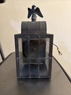 VTG Solid Copper Brass Eagle Sconce Lantern Porch Light Colonial Federal Patina
