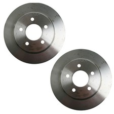 Rear Brake Rotor Pair Cobramach 1bullitt Mustang 1994-2004