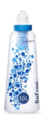 Katadyn BeFree 1.0L Ultralight Collapsible Water Filter Bottle for Hiking, Ca...