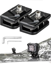 Hood Light Mounting Bracket, 2PCS Ditch Light Brackets for Led Light Bar Work...