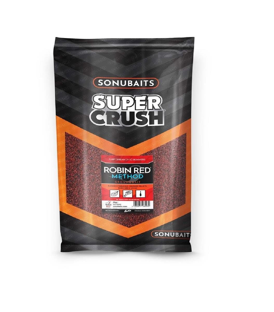 Sonubaits Method Mix Robin Red 2kg Method Feeder Futter Grundfutter Karpfen