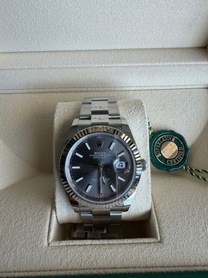 Rolex Datejust 41mm Dark Rhodium Dail 126334