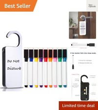 LED Light Up Door Hanger Whiteboard with 9 Dr...