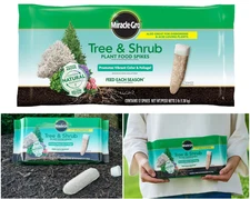 Tree Shrub Plant Food Fertilizer 12 Spike 15-5-10 NPK Deciduous Flower Evergreen