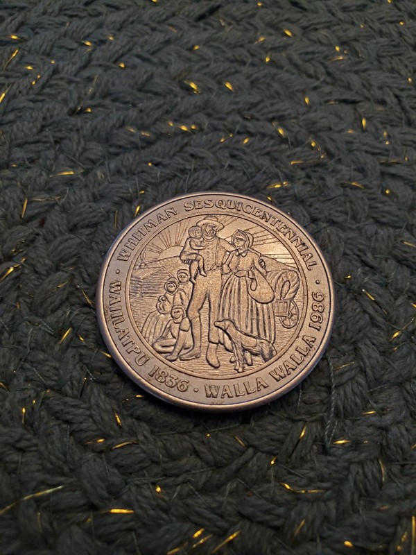 Walla Walla Wagon Wheelers 150 Years Commemorative Coin "Good For $1.50 Trade"