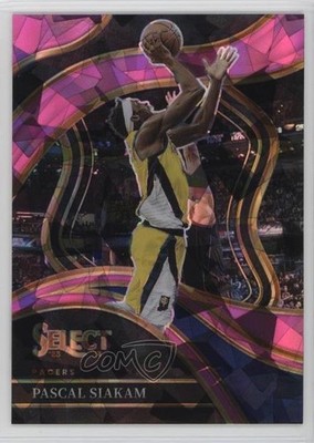 2023 Panini Select Courtside Pink Cracked Ice Prizm 42/99 Pascal Siakam #208 4f5