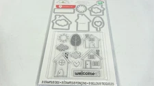 2013 Doodlebug Design Stamp & Die Set Welcome Home 659102