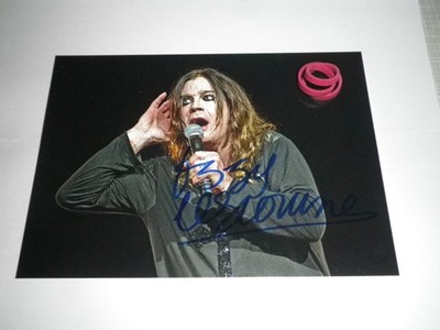 Ozzy Osbourne Black Sabbath Original Autogramm  Foto 14 x 10 cm Musiker Top !!!