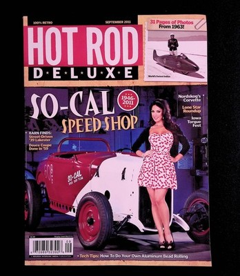 HOT ROD DELUXE Magazine SEP 2011 SO-CAL SPEED SHOP Cars Source Interlink