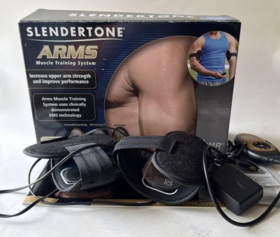 Slendertone Arm Toning System  Controller Charger Travel Bag 2 Pads Open Box