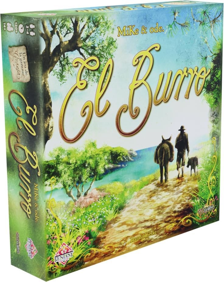 Jeux de Société Adultes Asmodee EL Burro : Jeu de Plateau Expert Sylex 14 Ans