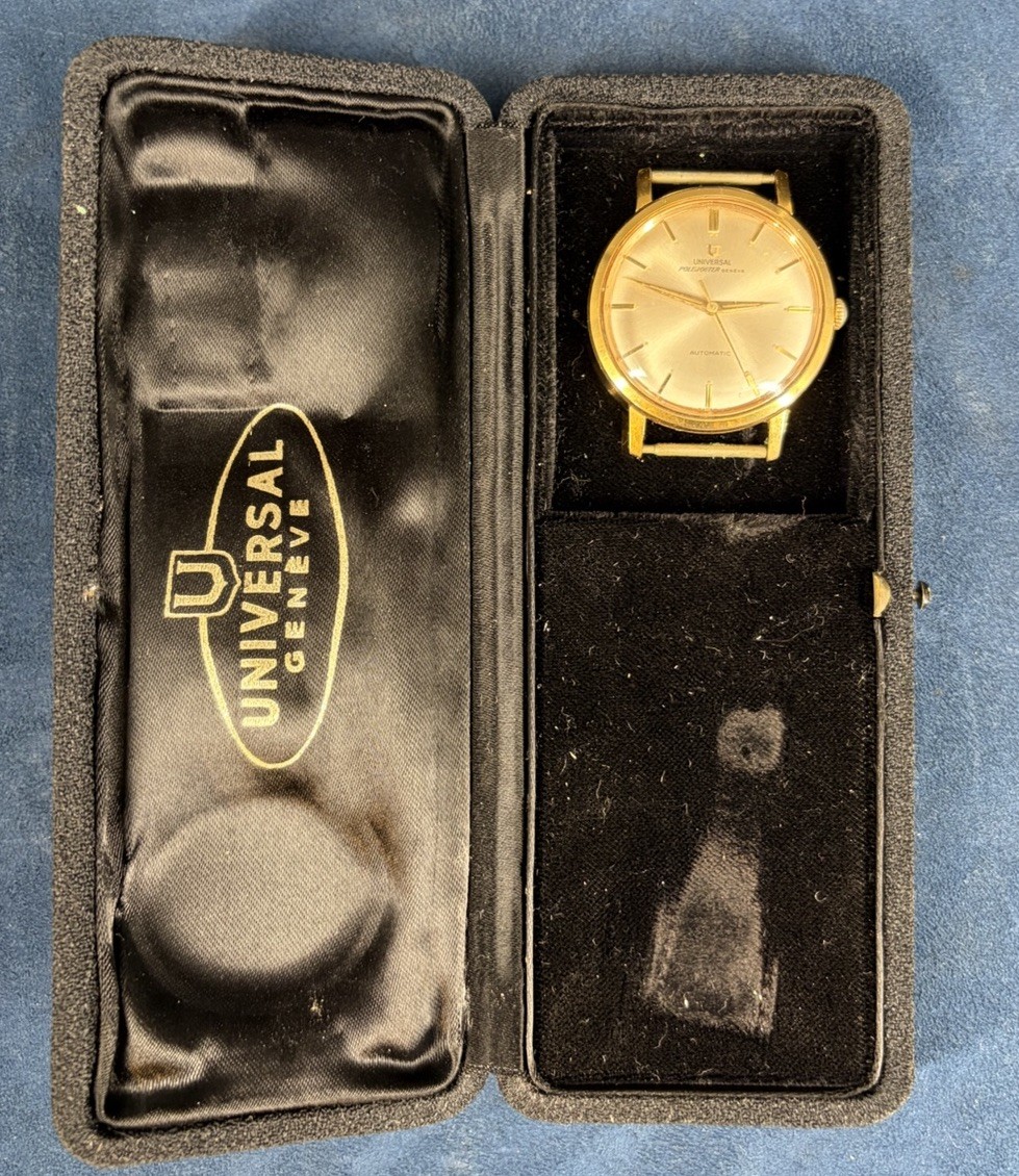 Universal Geneva Polerouter Automatic Watch - Wit… - image 1