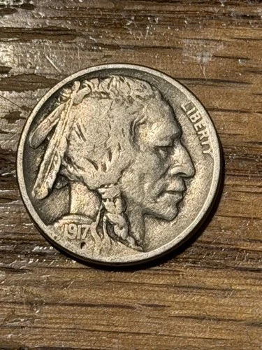 1917 Buffalo Nickel - Fine (F) KM#134 - 6635
