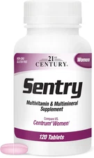 Sentry Women, Multivitamin & Multimineral Supplement, 120 Tablets